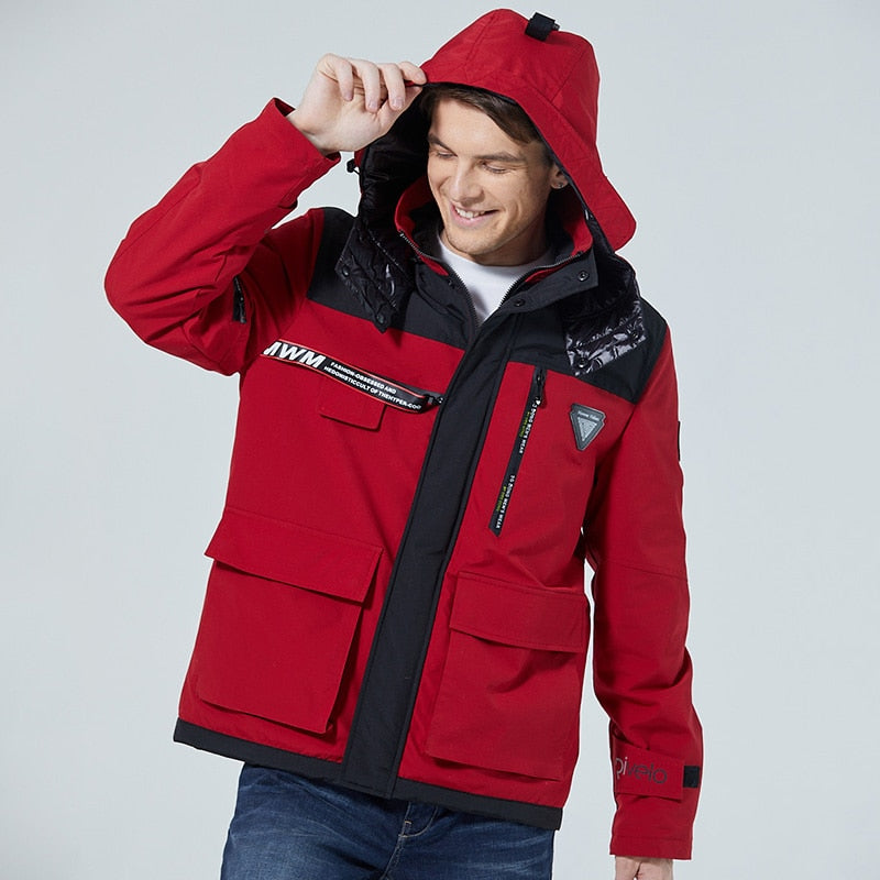 Open to booking spring and autumn 2021 new men's jacket warm waterproofing sports jacket